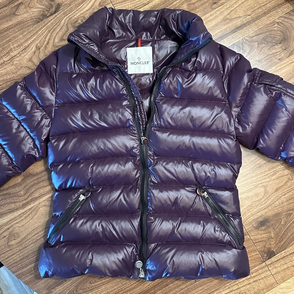 Moncler Purple Down Jacket